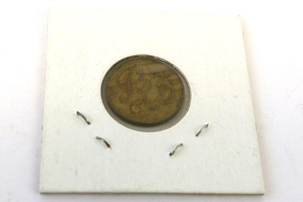 Vintage R&W Amusement Game Token Clapham UK - Brass Coin Collectible