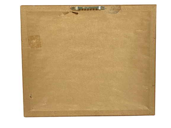 Vintage Sue Skeen Poem Framed Art "Daddy's Little Girl" 10x12 Hearts Flowers