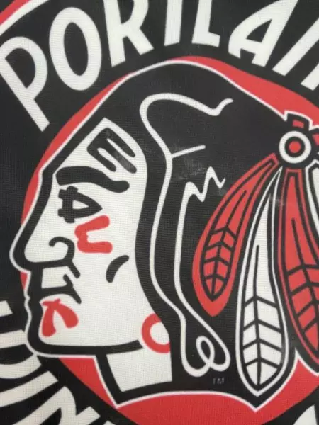 Portland Winterhawks Auto Window Flag - Heavy Nylon, Sturdy Construction