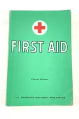 1957 American Red Cross First Aid Textbook 4th Edition for Bell System