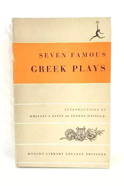 Vintage Seven Famous Greek Plays by Whitney Oates 1950 Random House Book