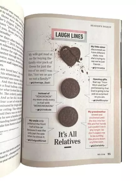 'Tis The Season Reader's Digest Family Miracles Magazine Dec 2020/Jan 2021