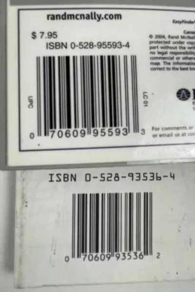 Lot of Rand McNally Maps: Deluxe Portland OR & Spokane EasyFinder