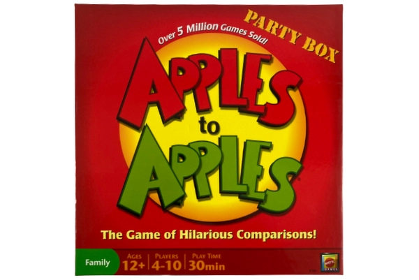 2007 Mattel Apples to Apples Party Box Card Game for 4-10 Players Family Fun