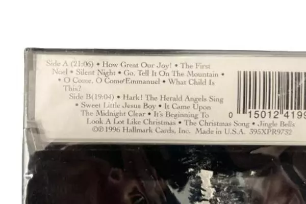 Hallmark It's Christmas Cassette Sandi Patty & Peabo Bryson Sealed 1996