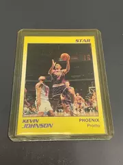 1991 Kevin Johnson Phoenix Promo Basketball Card Mint in Yellow Case