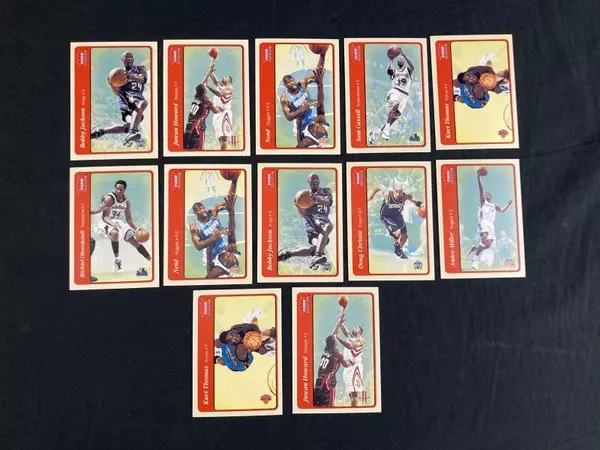 Fleer Traditions 2004 Basketball Cards Lot of 12 - Mint Timberwolves & Kings