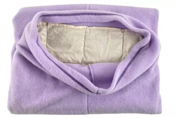 Lot of 2 Lavender Microwavable Eye Mask & Lap Blanket Spa Set - Relaxation