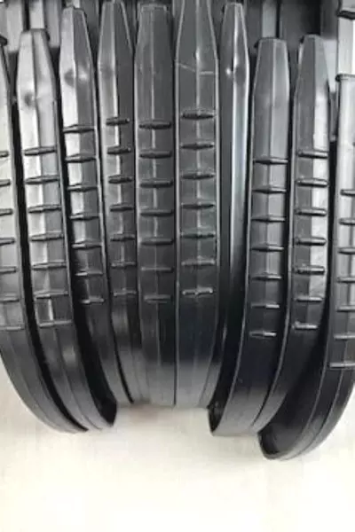 Lot of 10 Durable Black Plastic Retail Hangers with Movable Wire Hooks