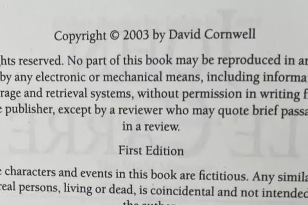 John Le Carre Absolute Friends Hardcover Book 2003 Good Condition