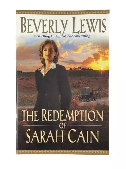 The Redemption of Sarah Cain by Beverly Lewis 2000 Vintage Paperback Book