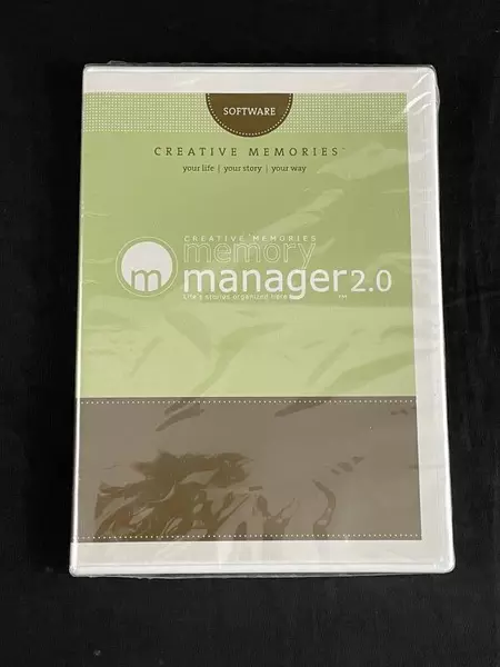Creative Memories Memory Manager 2.0 Software Disc NEW Sealed 2007 Scrapbook