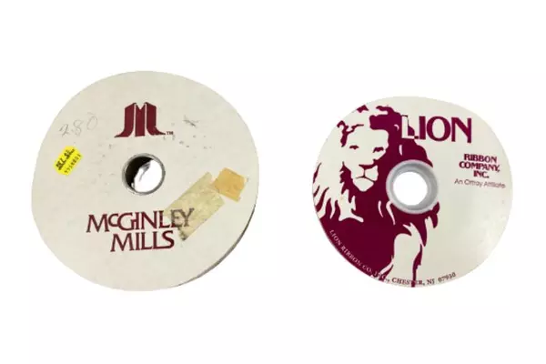 Vintage Weatherproof Christmas Ribbon Lot - Red Velvet & Plastic Rolls