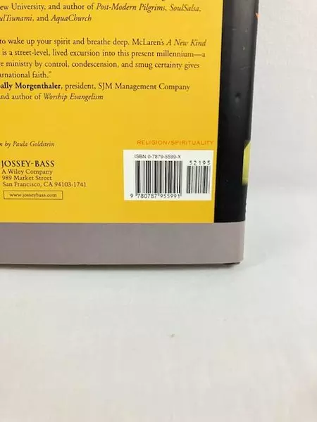 A New Kind of Christian by Brian D. McLaren Hardcover 2001 Jossey-Bass