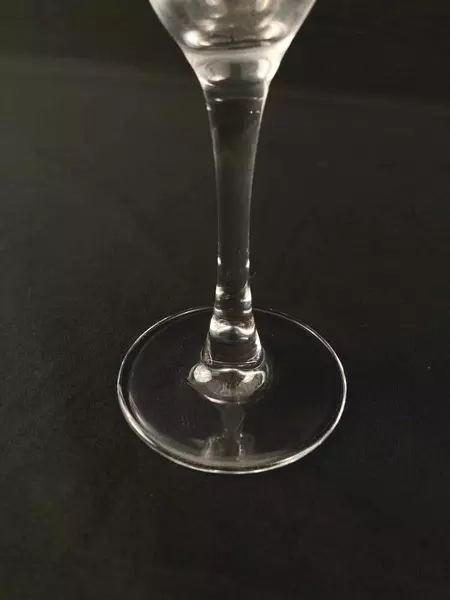 Portland Winterhawks 25th Anniversary Champagne Flute - Good Condition