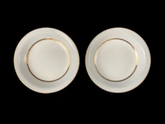 Grace China Graymont Gold Gild Fruit Bowls Lot of 2 Japan Modern Decor
