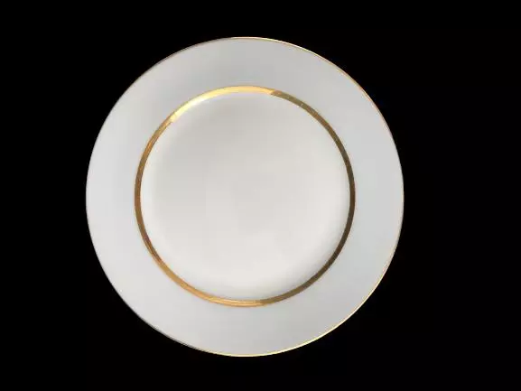 Grace China Graymont Gold Gild Bread Plates Lot of 2 Modern Japan 6.5"
