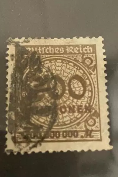 1923 Germany Postage Stamps Lot of 3 Mint Hinged Fine Condition Collectible