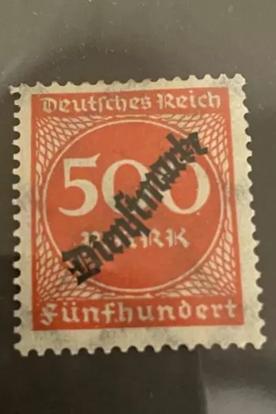 1923 Germany Postage Stamps Lot of 3 Mint Hinged Fine Condition Collectible