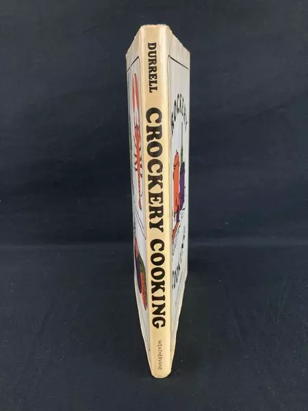 Crockery Cooking by Alexis Durrell HC Cookbook 1975 Good Condition Recipes