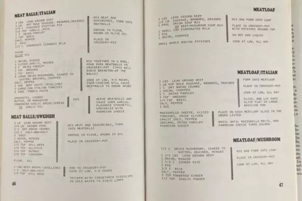 Crockery Cooking by Alexis Durrell HC Cookbook 1975 Good Condition Recipes