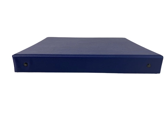 Avery Dennison 1" Blue 3-Ring Binder, Durable, Holds 175 Sheets, USA Made