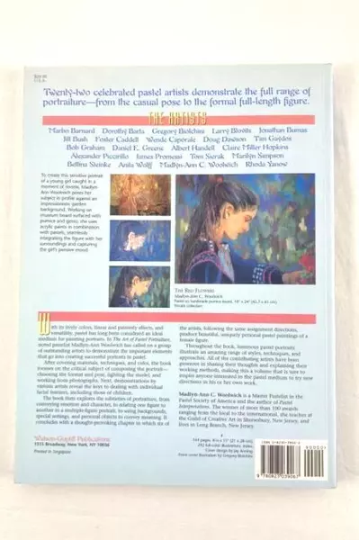 The Art of Pastel Portraiture by Madlyn Ann Woolwich PB Book 1996 Good