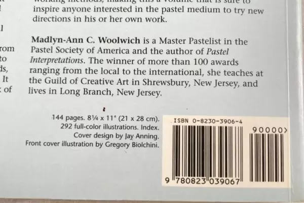 The Art of Pastel Portraiture by Madlyn Ann Woolwich PB Book 1996 Good