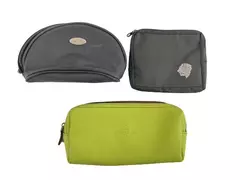 Lot of 3 Glenroyal Chic Garden Purses - Black & Green, Good Condition