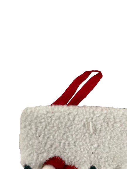 2004 Prima Creations Mini Santa Stocking 7" Patchwork Holiday Decor