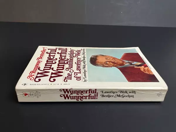 Wunnerful Wunnerful! Autobiography of Lawrence Welk 1972 Vintage Paperback