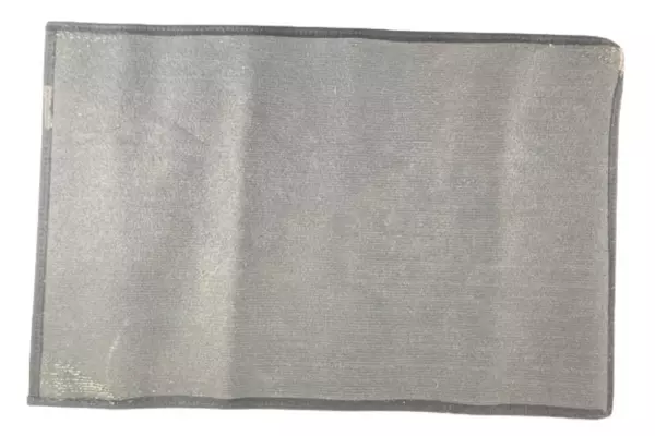 Vintage MRT Welcome Wreath Christmas Rug Mat Entry Doorway Accent 26.5"