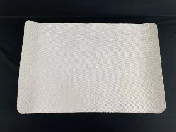 Vintage Poinsettia Christmas Rug 27" Accent Mat Holiday Home Decor