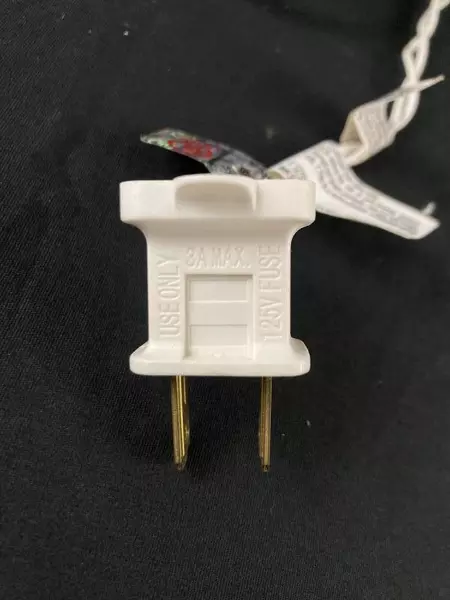 25ft White Christmas Lights with Santa & Snowman - Indoor/Outdoor Decor