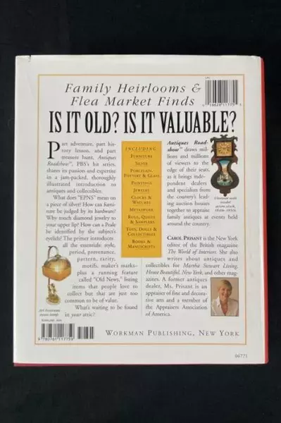 Antiques Roadshow Primer Hardcover Book by Carol Prisant - Good Condition