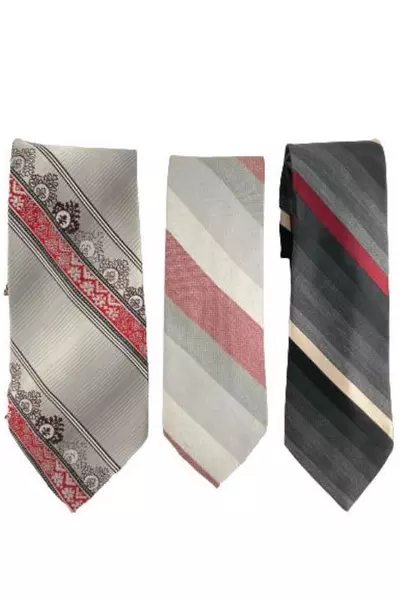 Lot of 3 Vintage Men's Ties by Brittania,Austin Manor Mervyn's