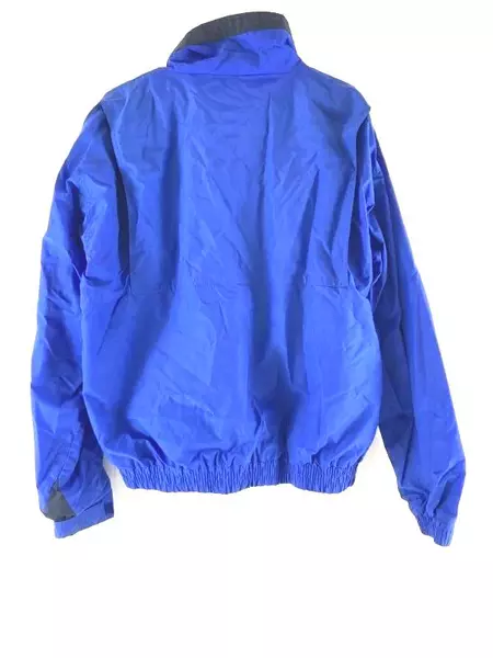 Vintage Tri Mountain Windbreaker Jacket Men's L Blue American Machine Gear