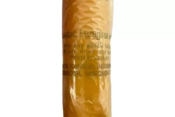 Vintage Paragon 10" Odorless Dripless Smokeless Taper Candle - Sealed