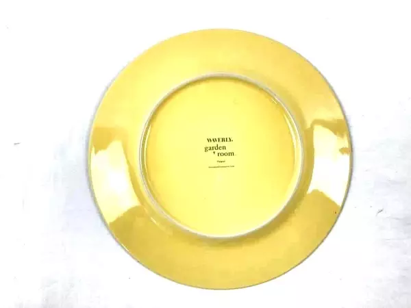 Waverly Garden Room 8.5" Porcelain Luncheon Plate with Fruits, Poland