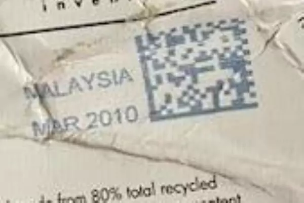 HP 02 Black Ink Cartridge C8721WN for Photosmart Series Expired Pre-owned