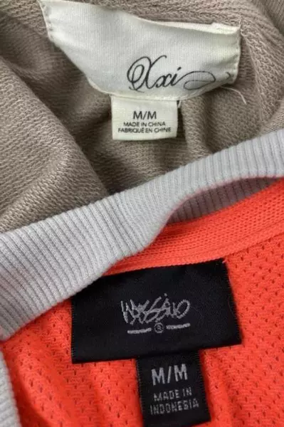 Lot of 2 Juniors' Size M Full Zip Jackets - Tan & Gray Casual Layering