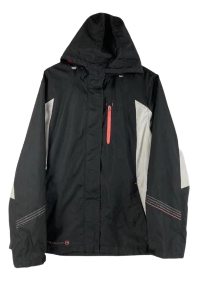 Free Country Athletx Series Men's Jacket 1X Black/White/Neon Orange