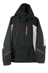 Free Country Athletx Series Men's Jacket 1X Black/White/Neon Orange