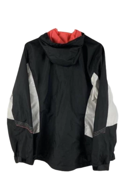 Free Country Athletx Series Men's Jacket 1X Black/White/Neon Orange