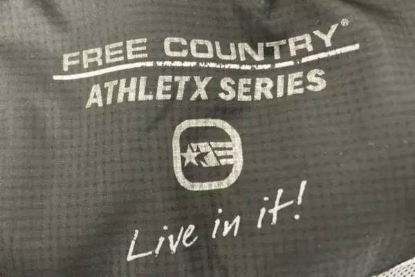 Free Country Athletx Series Men's Jacket 1X Black/White/Neon Orange