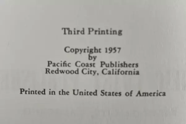 Lot of 5 Great Americans At a Glance Books Pacific Coast Paperbacks 1955-57
