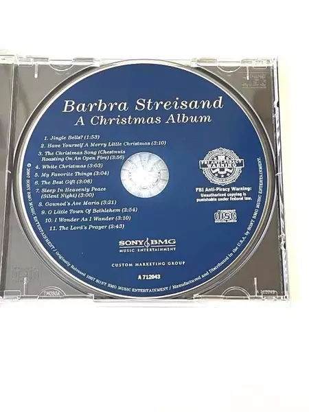 Barbara Streisand A Christmas Album CD 2007 Soft Rock - Pre-Owned