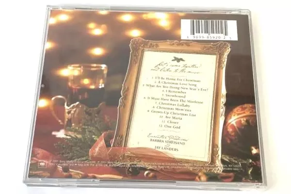 Barbara Streisand Christmas Memories CD 2001 Sony Soft Rock Pop