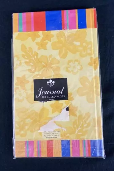2005 Clevefactory Tropical Floral Hardback Journal - New & Sealed!
