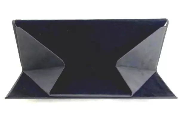 Champion Matte Black Folding Sunglasses Case with Magnetic Closure - Pre-Owned